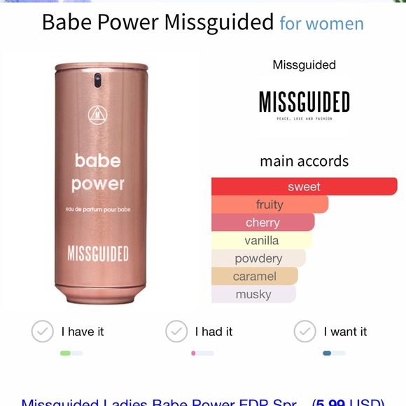 Missguided Real Babe& Babe Power sprays - Picture 5 of 6
